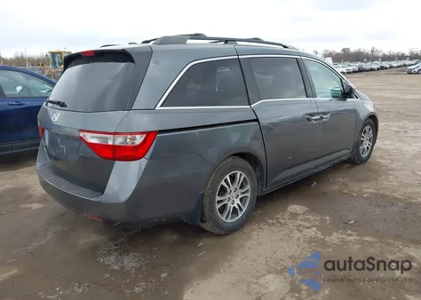 2011 Honda Odyssey Ex-L z USA, uszkodzony, nr VIN 5FNRL5H68BB016195